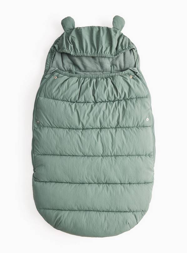 Forest Green Quilted Footmuff One Size